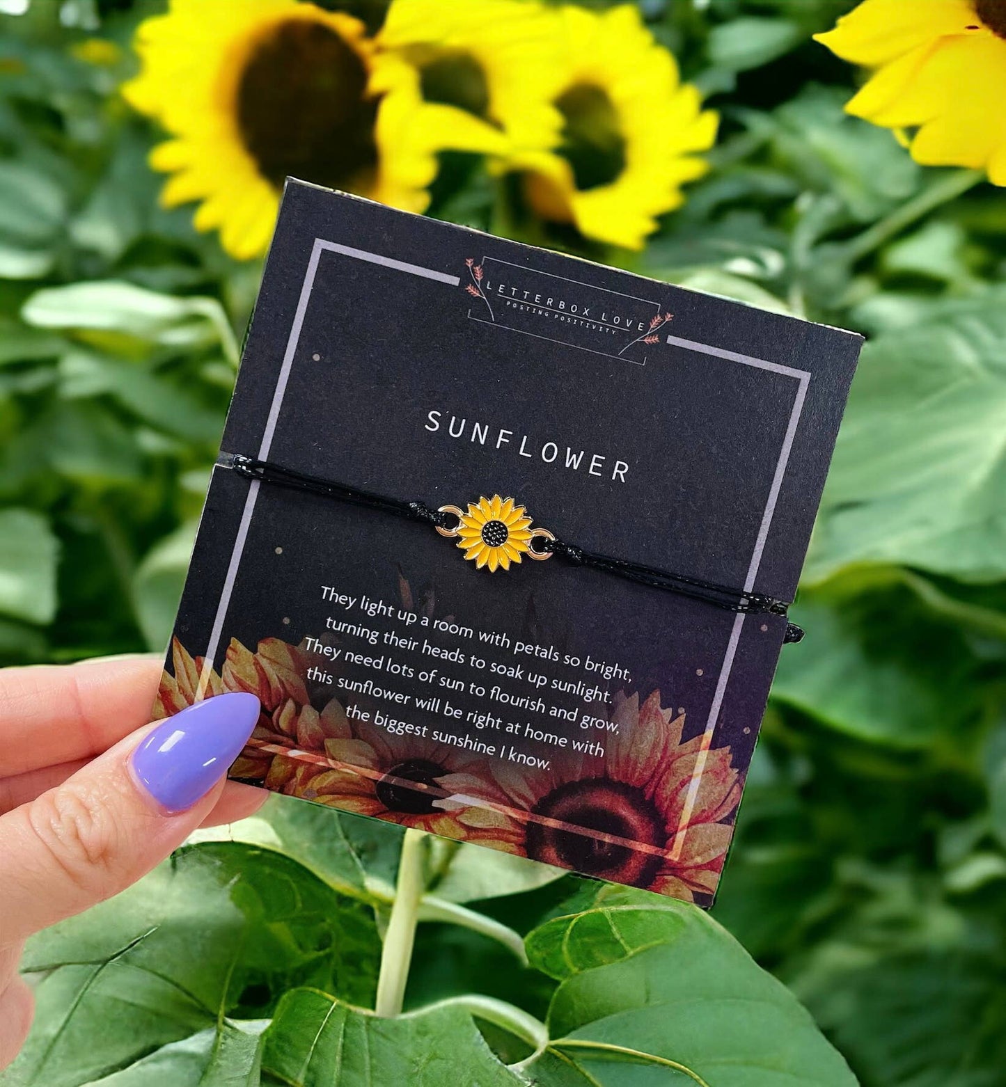 Letterbox Love Bracelet | Sunflower