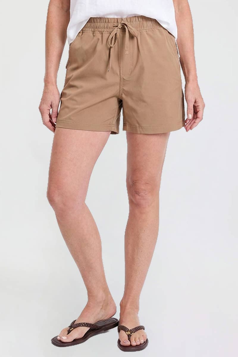 Elastic Waist Shorts