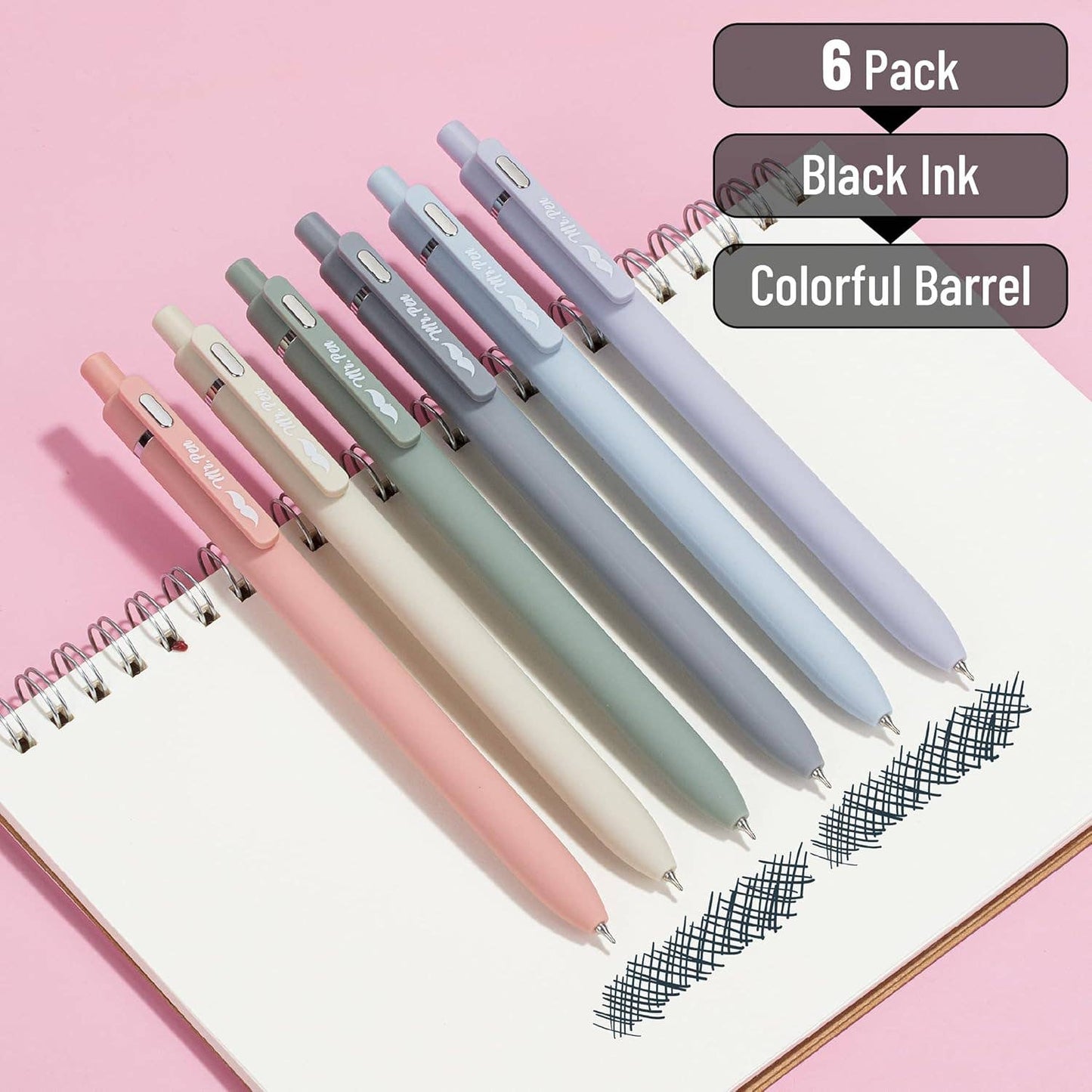 Mr. Pen | Retractable Gel Pens 0.5mm