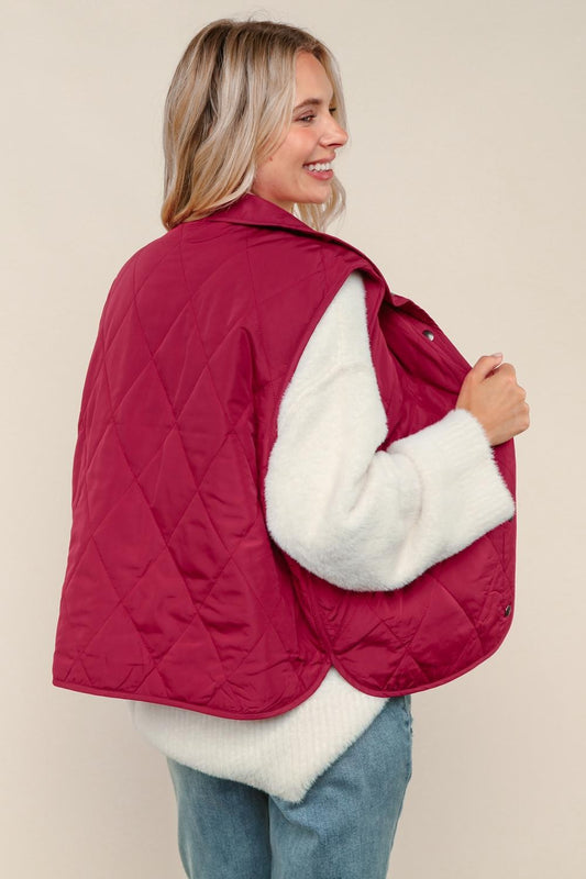 Quilted Puffer Vest