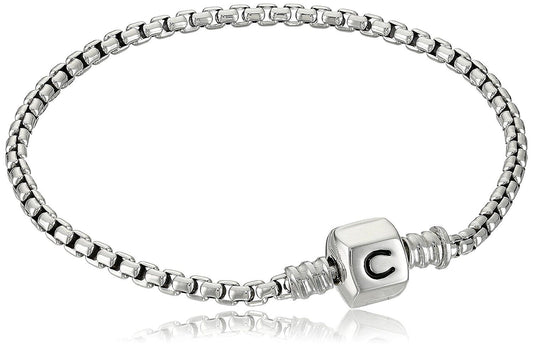 Silver Box Chain Bracelet | 8.3"