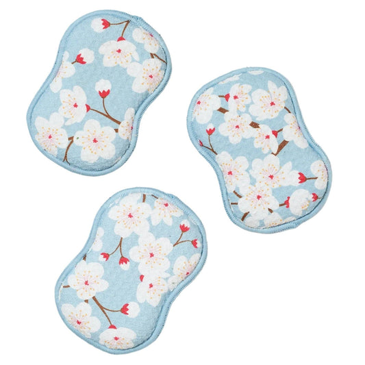 RE:usable Sponges (Set of 3)|  Cherry Blossom