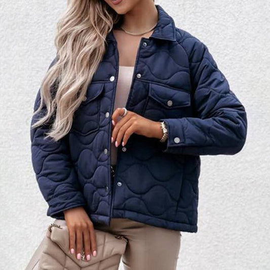 Quilted Cotton-Padded Jacket