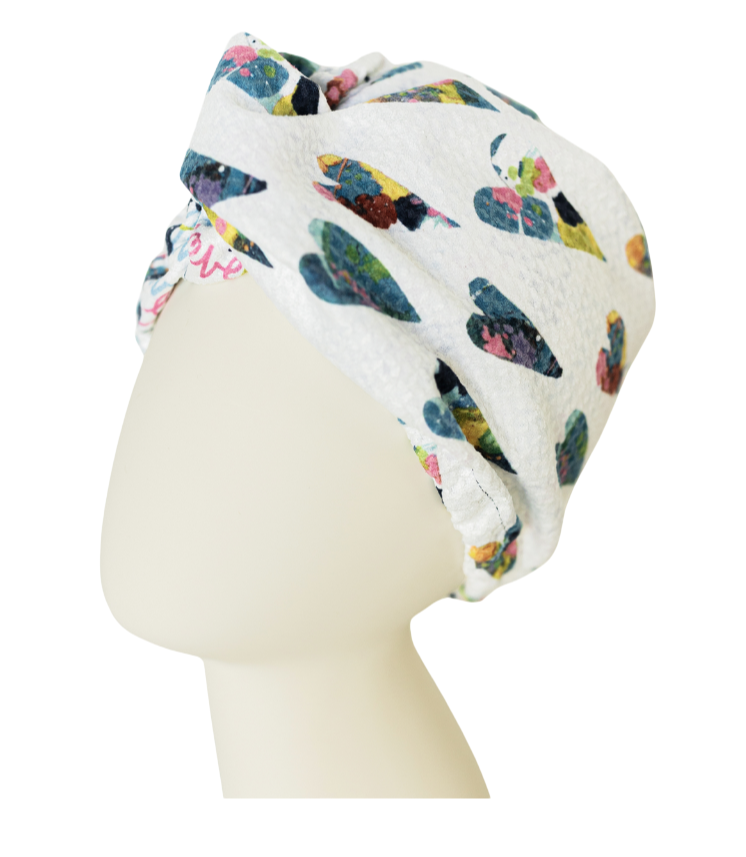 Hair Towel Wrap |  HGC Love in Multicolor