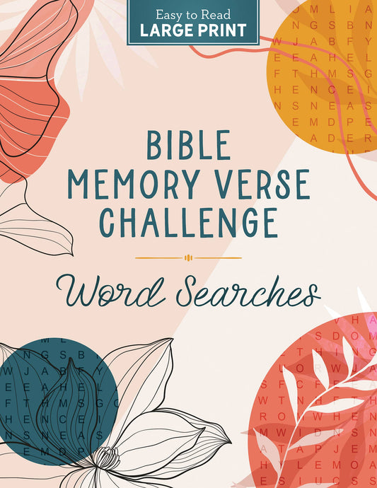 Bible Memory Verse Challenge Word Searches | Large Print