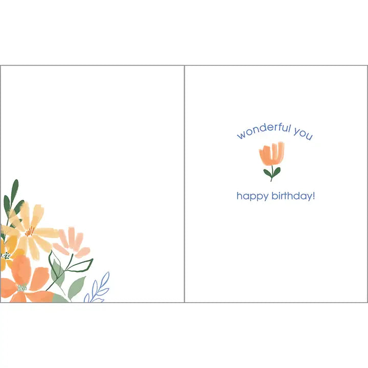 Birthday Card | Charming Flowers