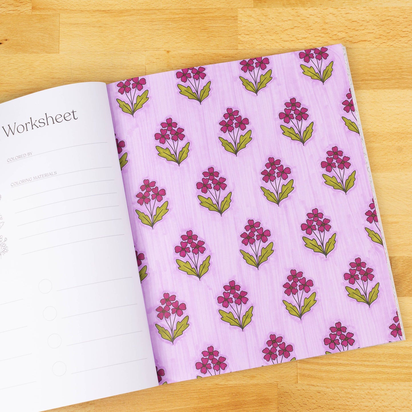 Coloring Book | Wallflowers