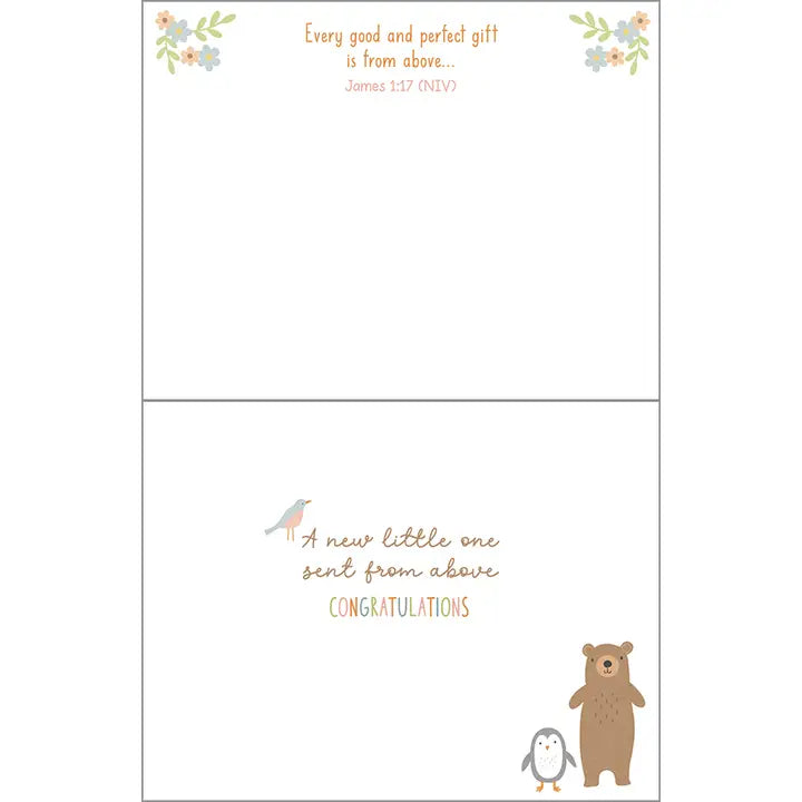 Baby Card | Animal Hello