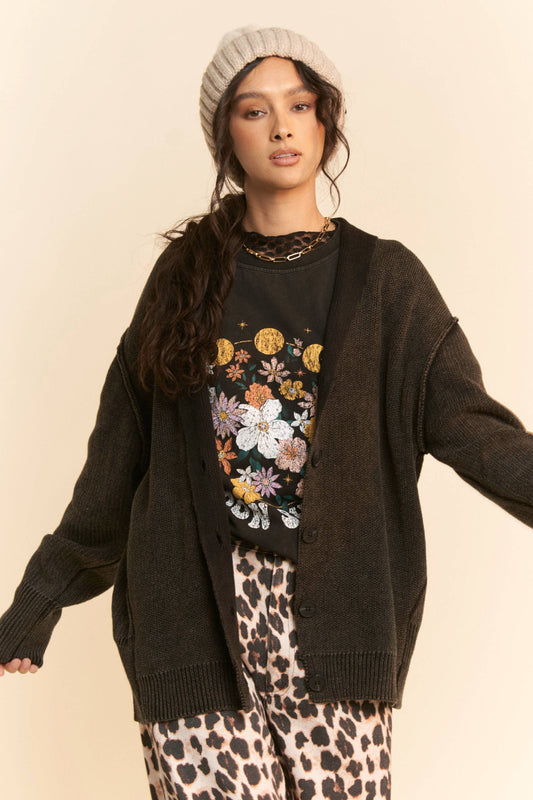 Shawl Collar Cardigan