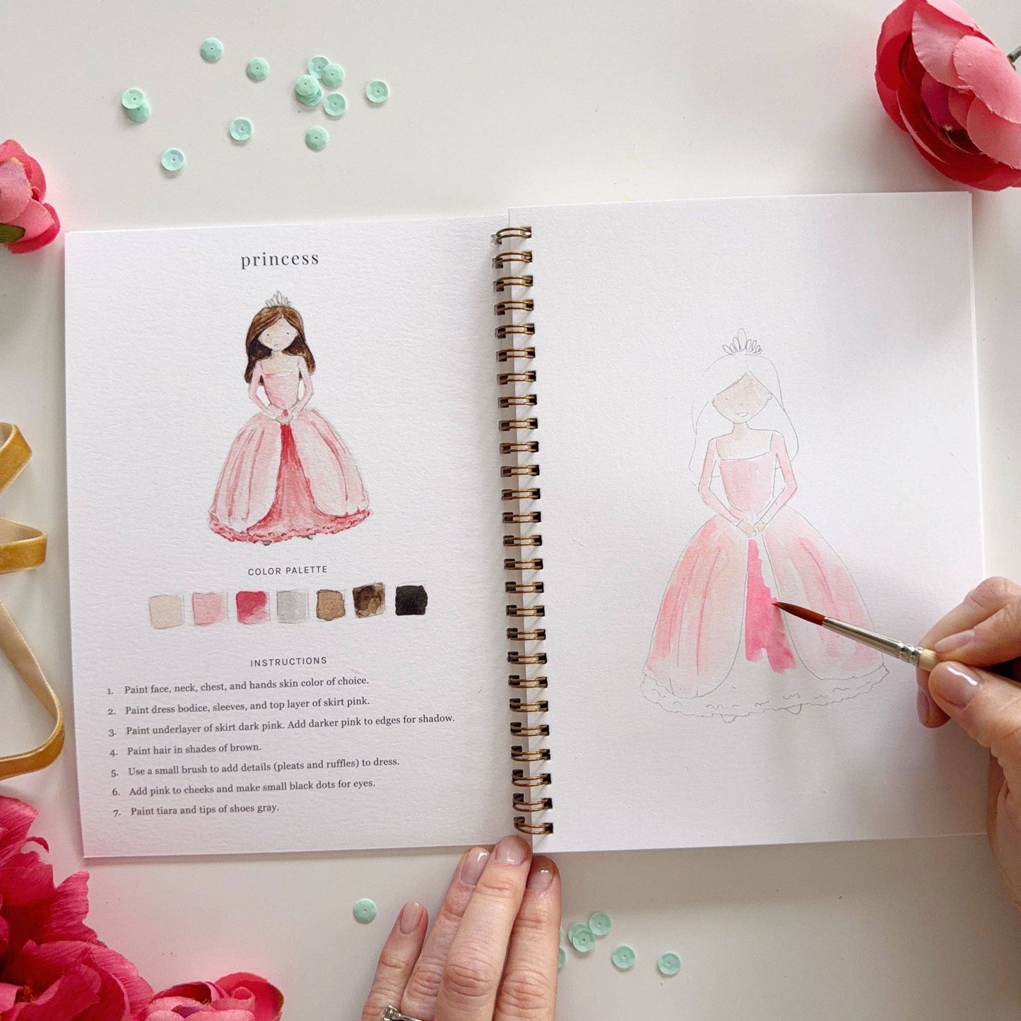 Watercolor Workbook | Fairytale