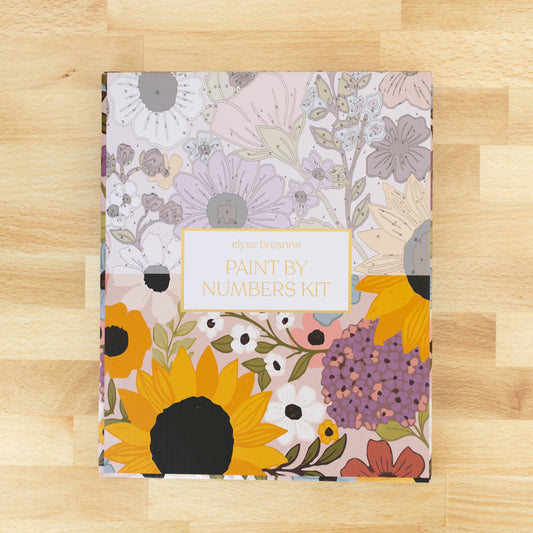 Paint By Number Kit | Rainbow Garden