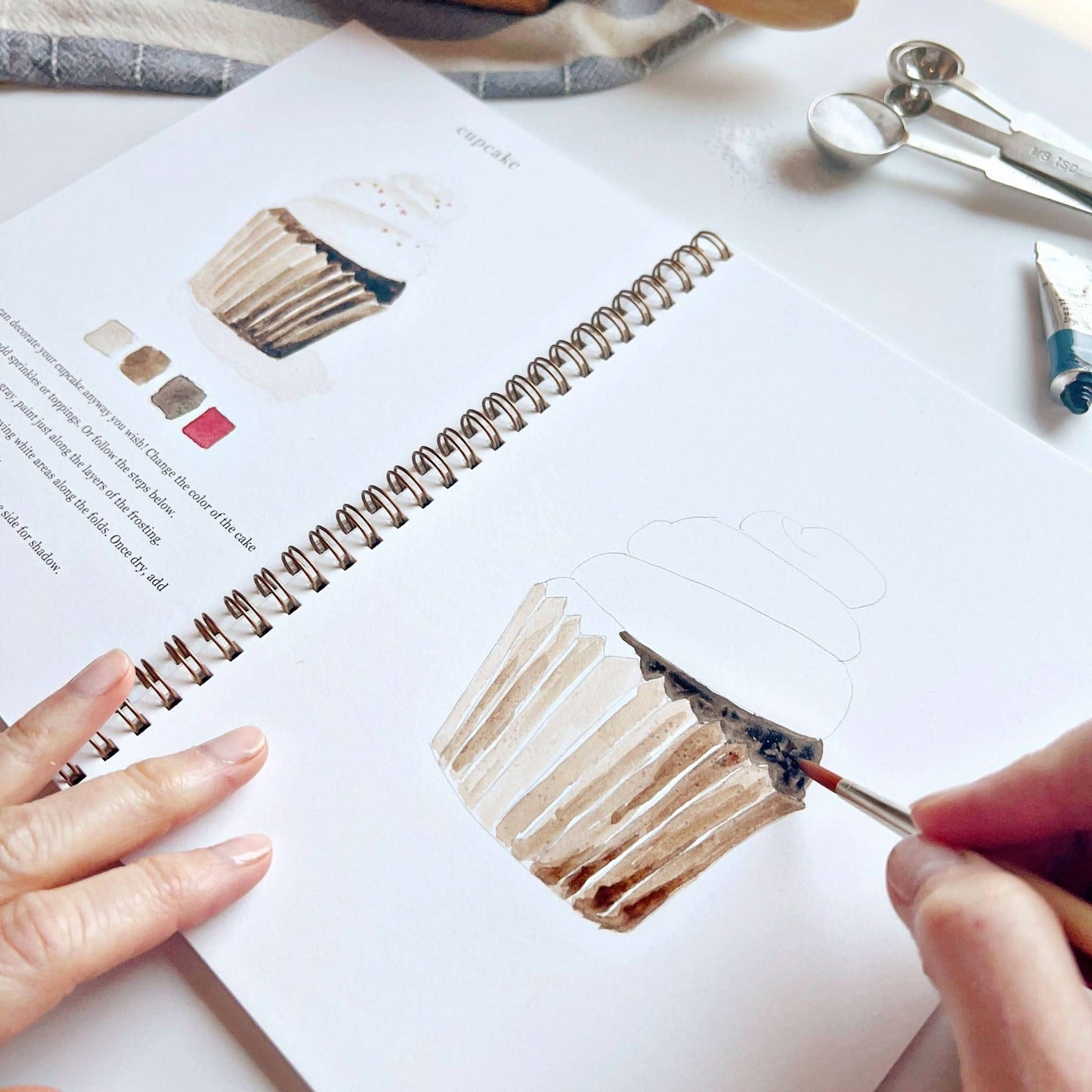 Watercolor Workbook | Baking