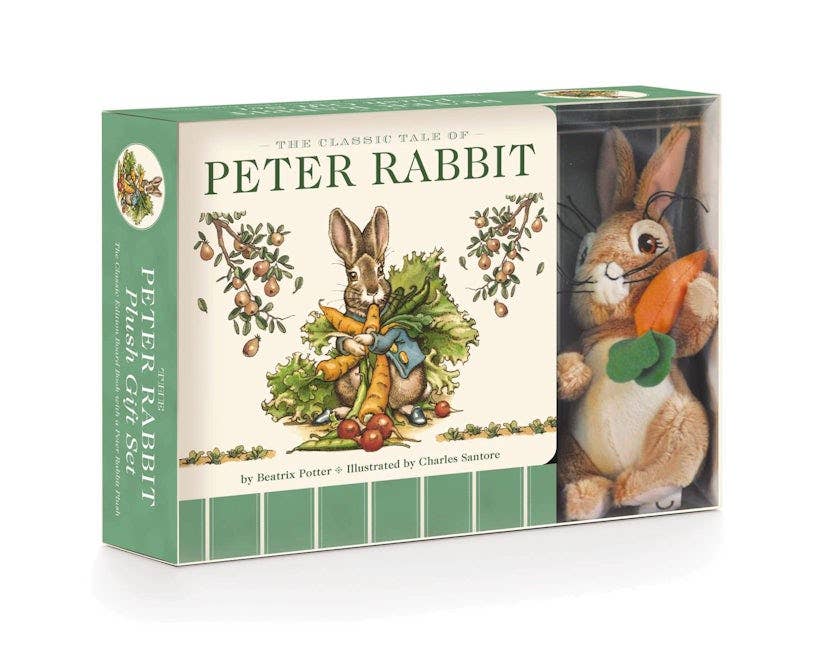 The Classic Tale of Peter Rabbit Plush Gift Set