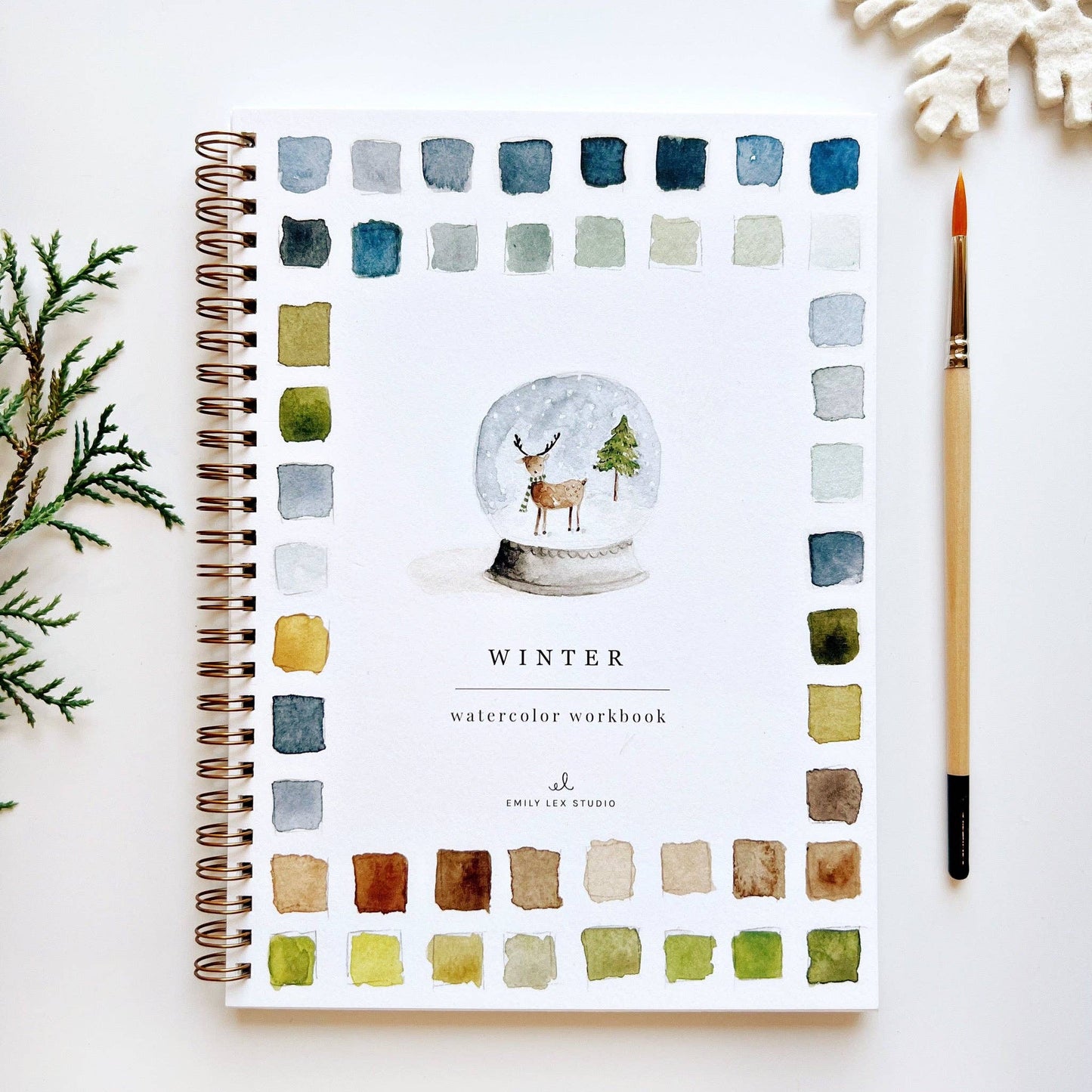 Watercolor Workbook | Winter