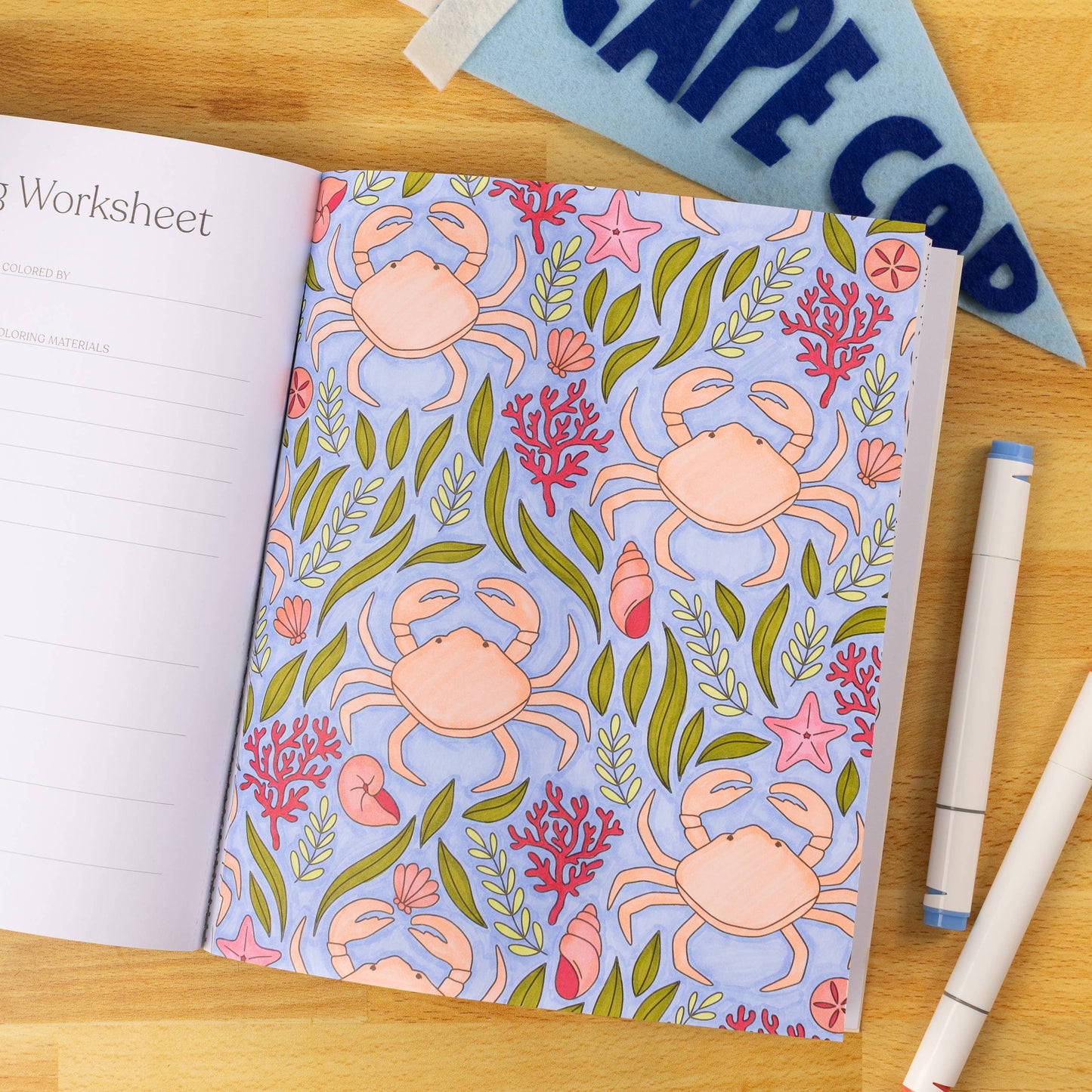 Coloring Book | Coastal Americana