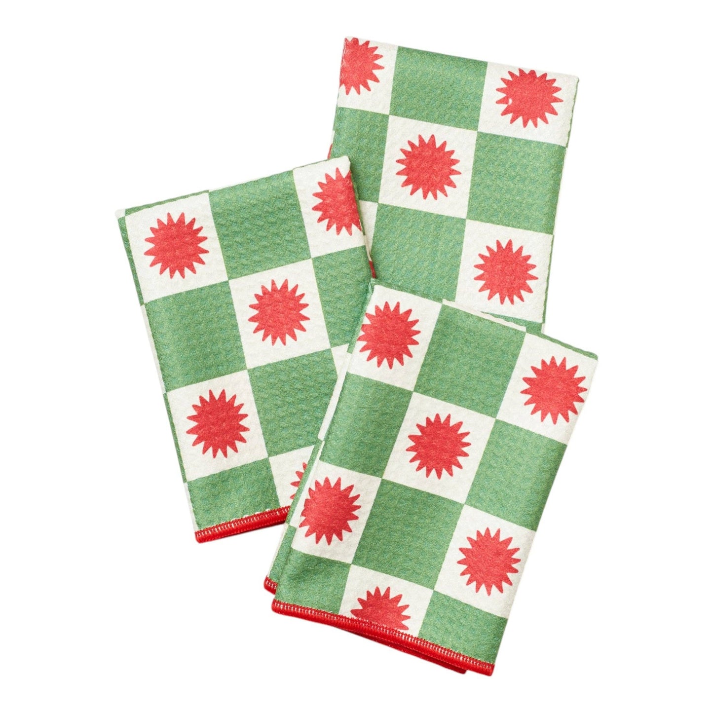 Mighty Mini Towel Reversible | RJW Happy Apple