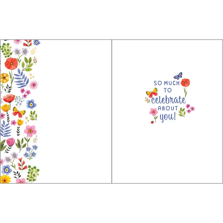 Birthday Card | Flowers Everywhere