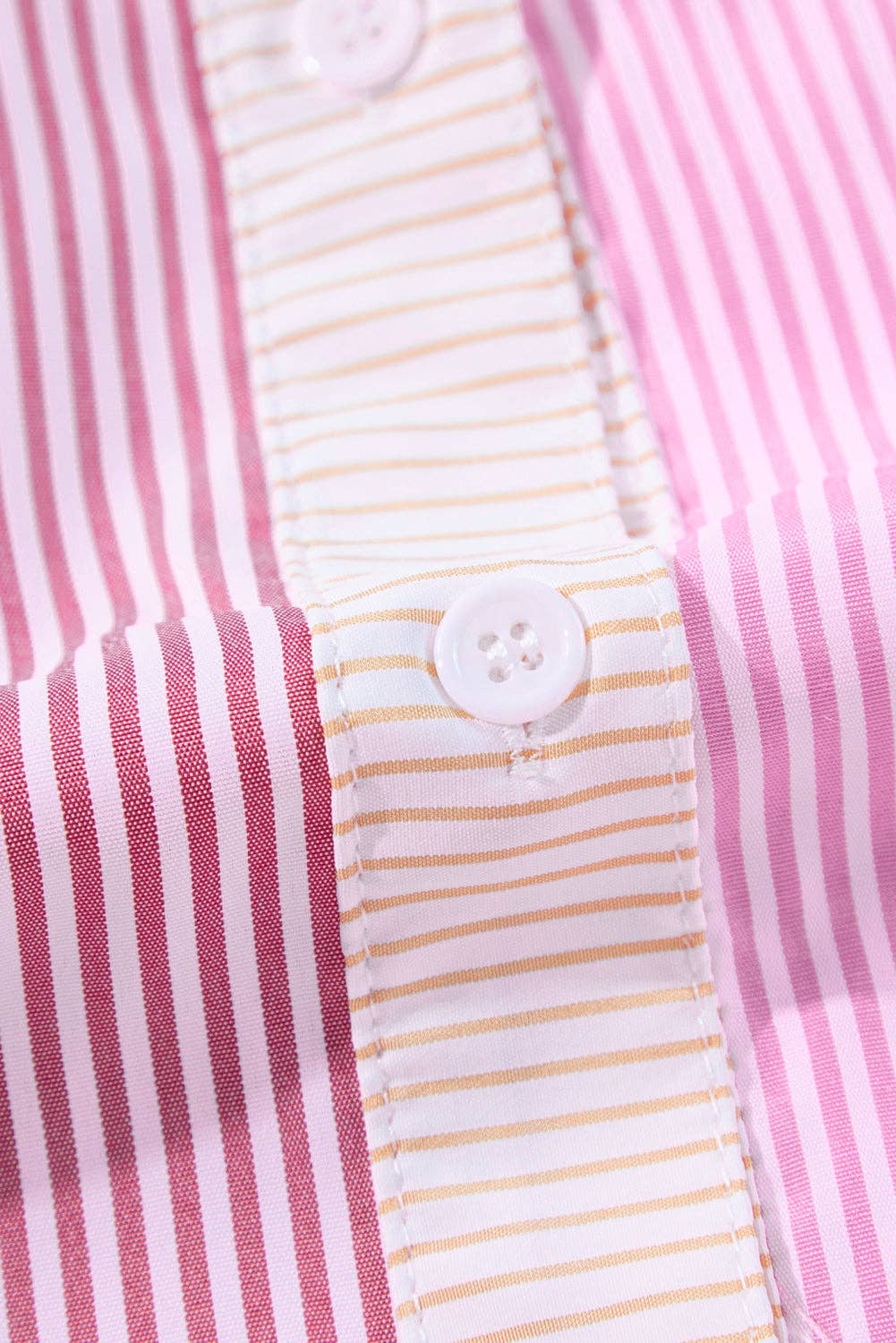 PLUS Exclusive | Pink Stripe Shirt