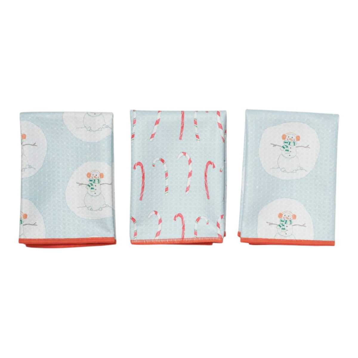 Mighty Mini Towels | Happy Snowman