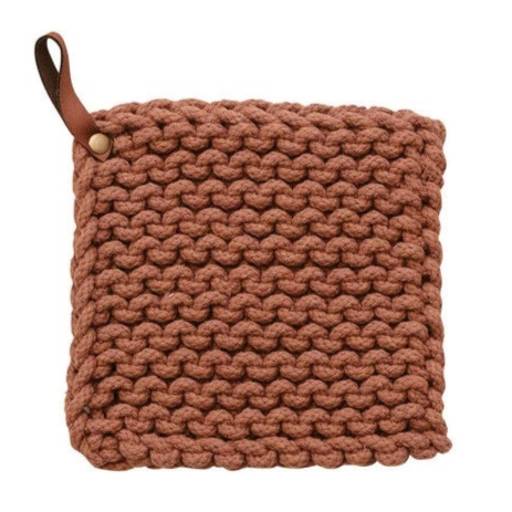 Cotton Crocheted Pot Holder