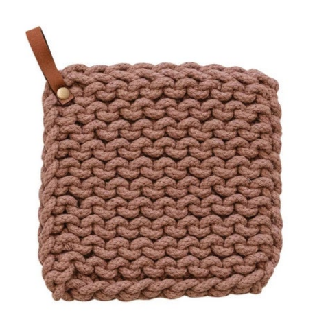 Cotton Crocheted Pot Holder