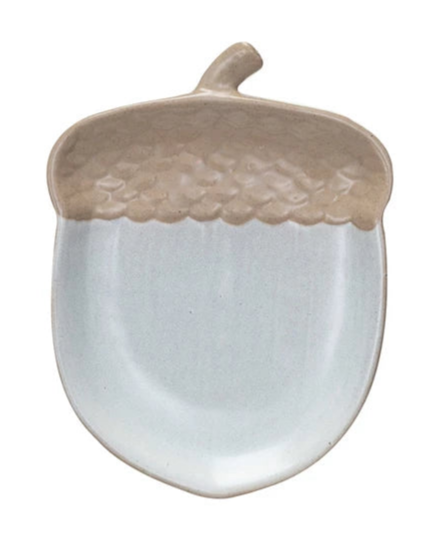 Ceramic Acorn Shaped Dish