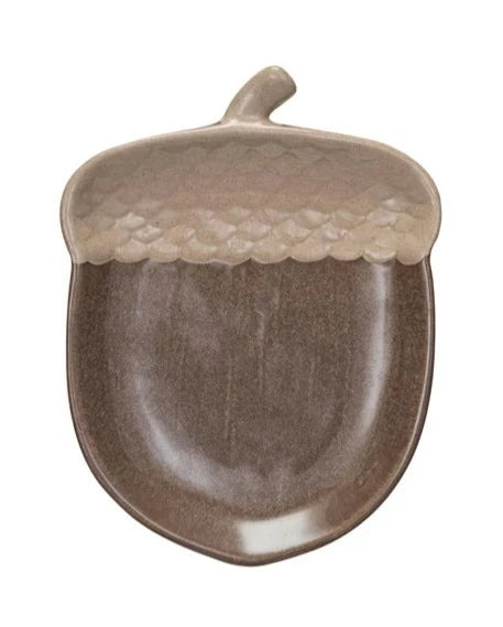 Ceramic Acorn Shaped Dish