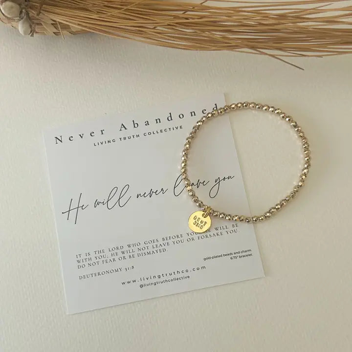 Living Truth Bracelet | Never Abandoned