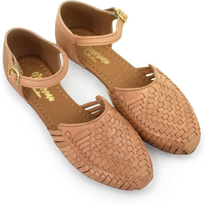 Macarena  Leather Sandals | Tan