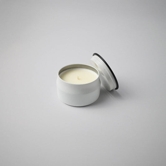 3.75 oz Traveler Tin Candle: Cotton Blossom