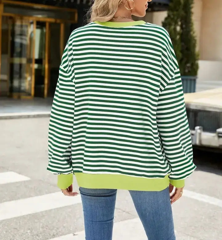 Striped Sweatshirt