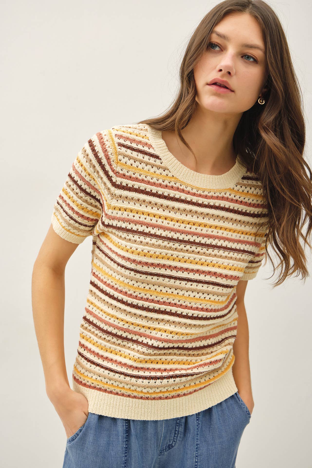 Short Sleeve Sweater