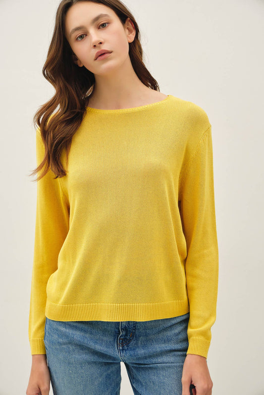 Summer Sweater | Yellow