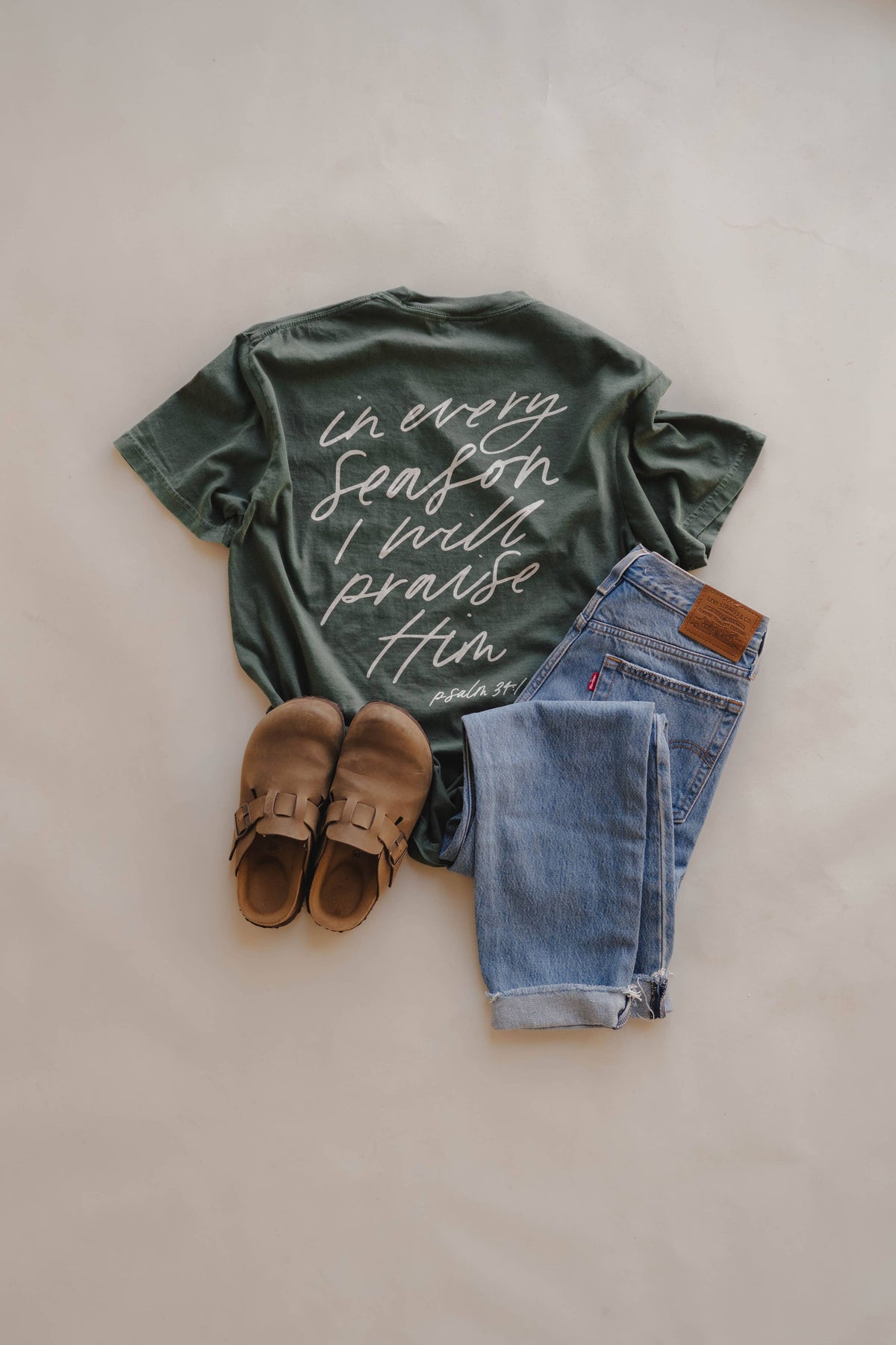 In Every Season Tee | Blue Spruce