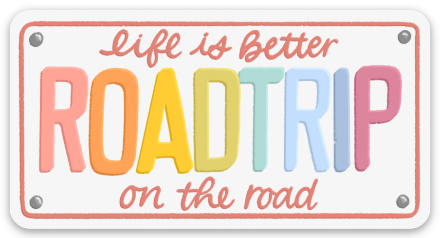 Sticker | Life Is Better On The Road