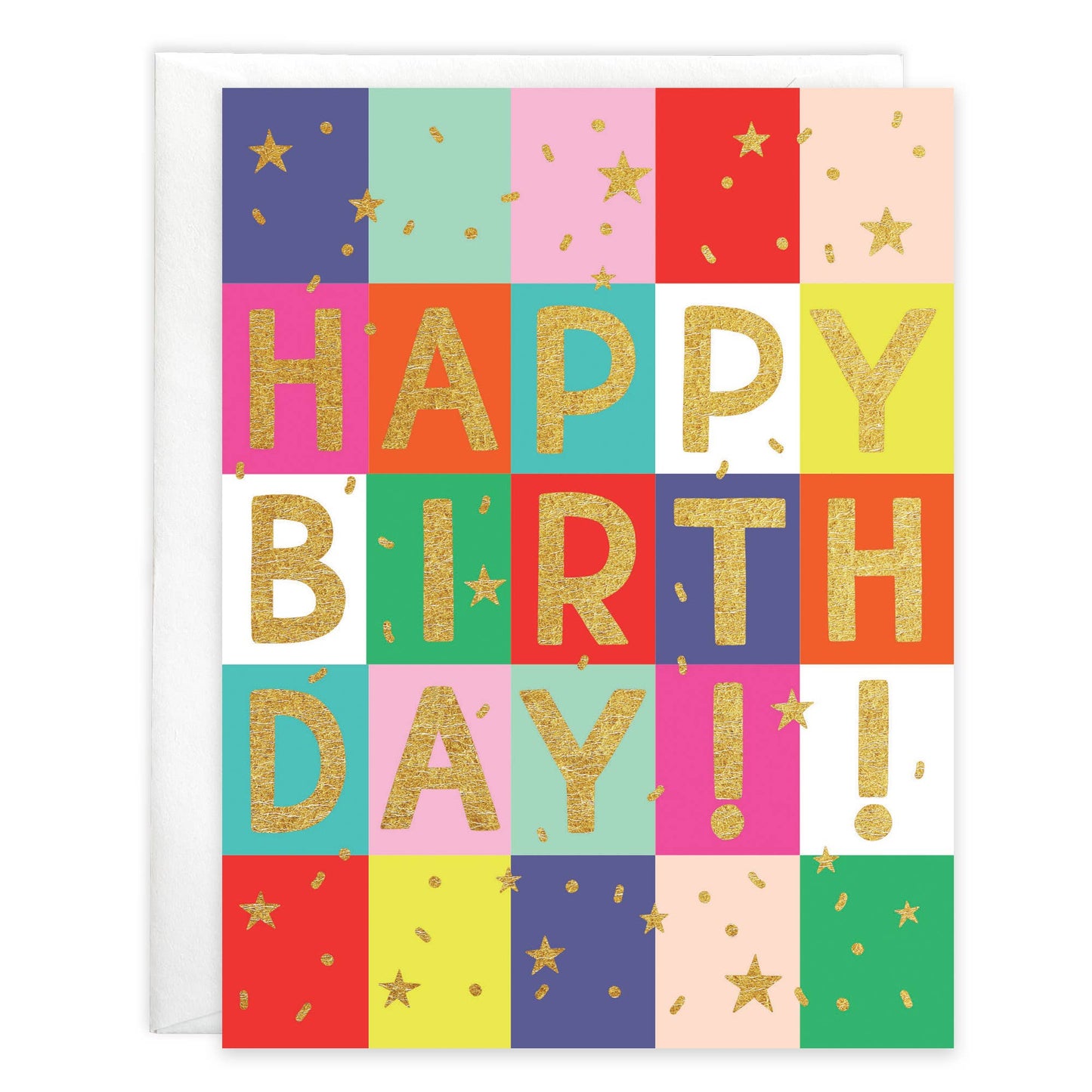 Birthday Card | Colorful Squares