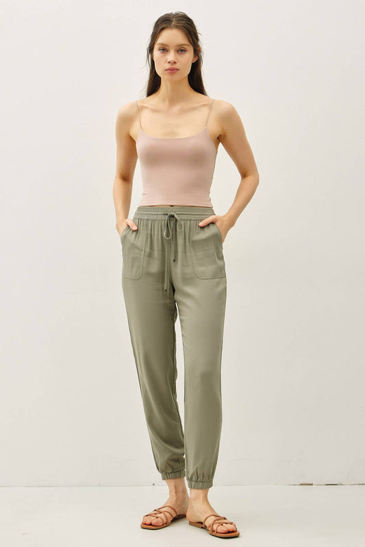High Rise Jogger Pants