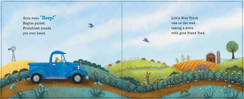 Little Blue Truck Makes A Friend | Alice Schertle