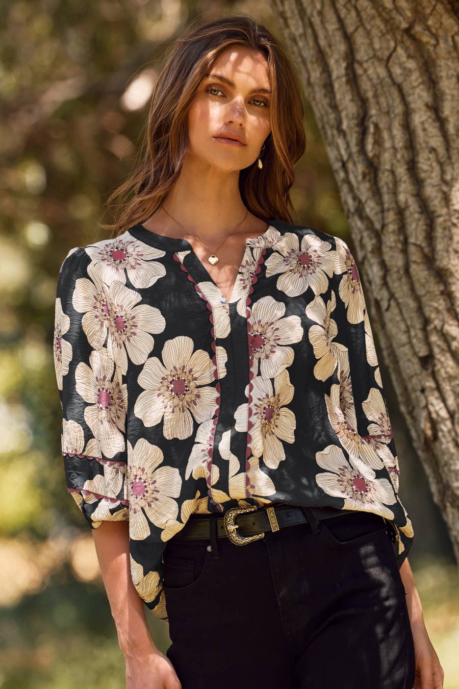 Floral Printed Blouse