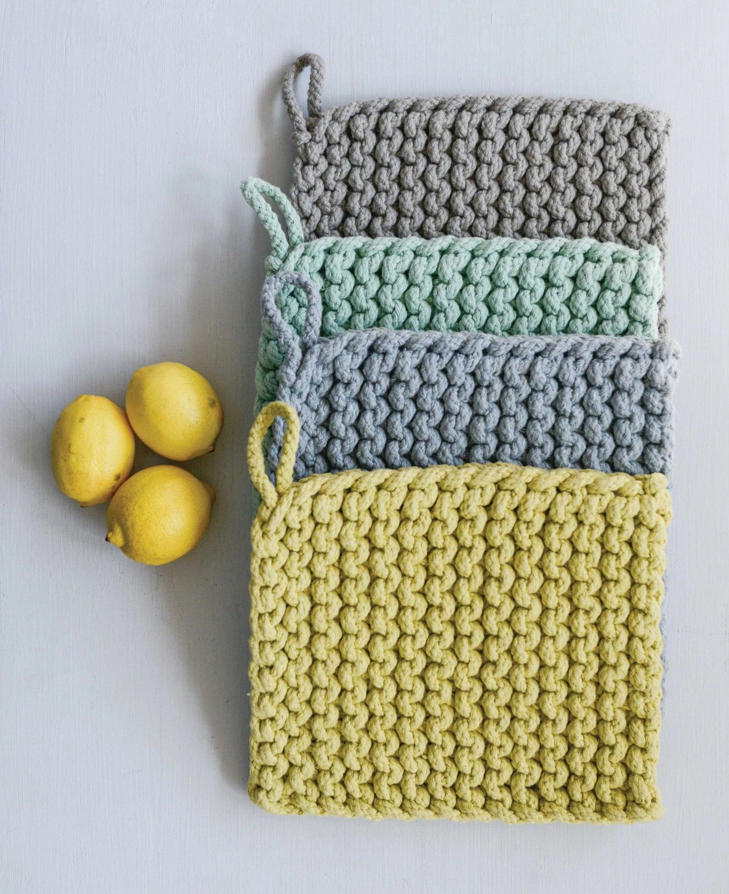 Cotton Crocheted Pot Holder