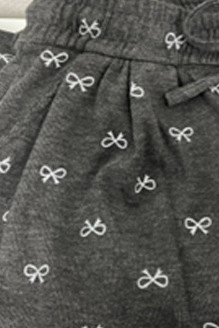 Ribbon Print Pants