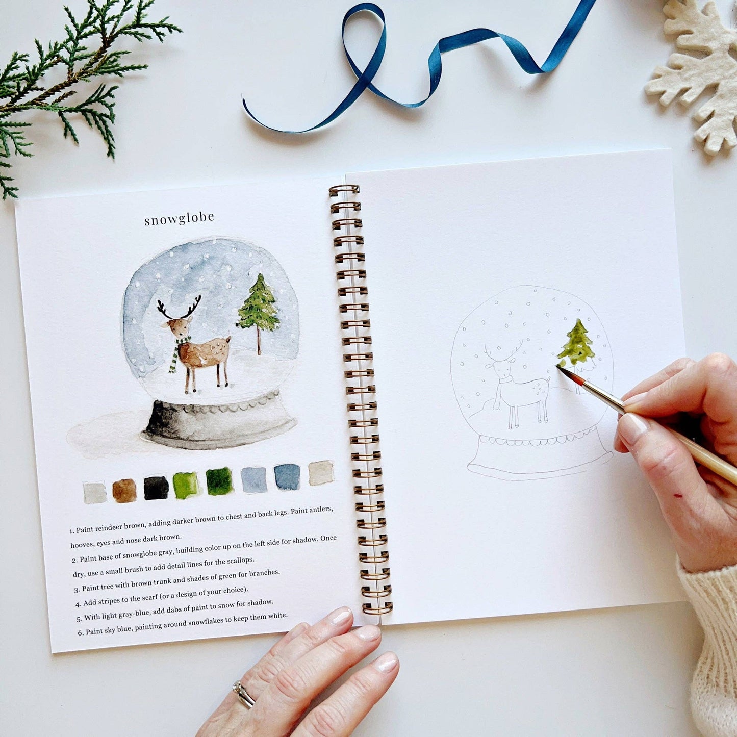 Watercolor Workbook | Winter