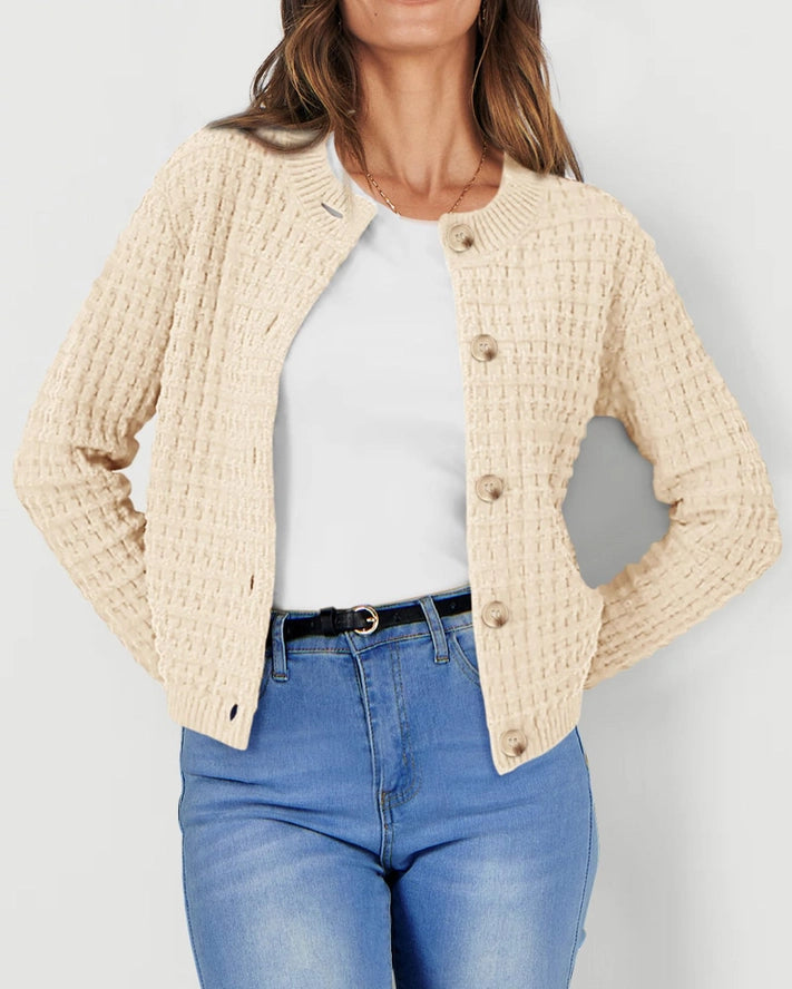 Button-Down Knit Cardigan