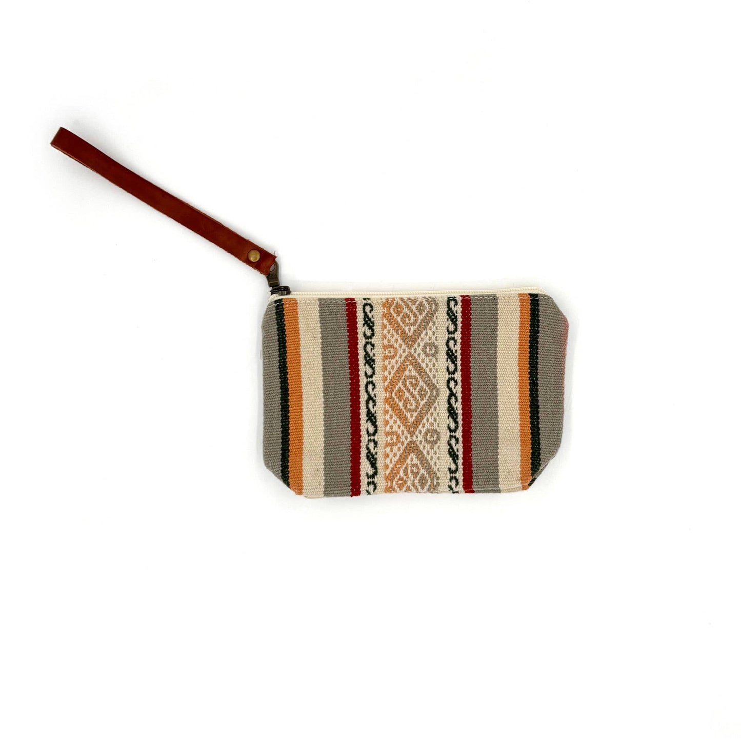 Makeup Pouch in Bolivian Wool | Cayenne