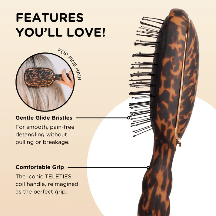 Detangler Hairbrush | Tortoise