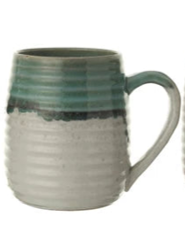 Stoneware Mug with Glaze