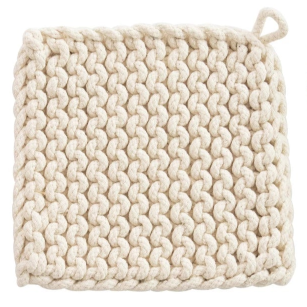 Cotton Crocheted Pot Holder