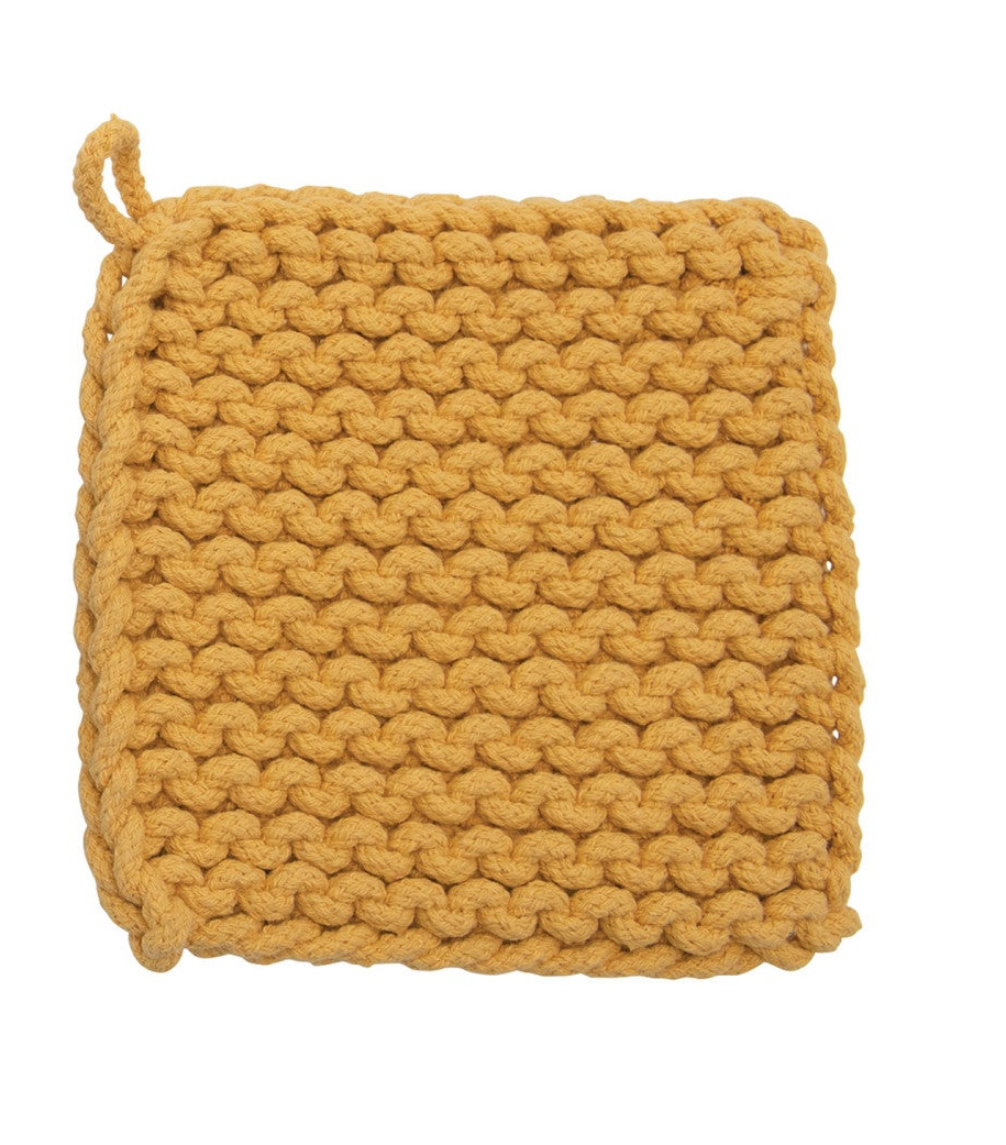 Cotton Crocheted Pot Holder