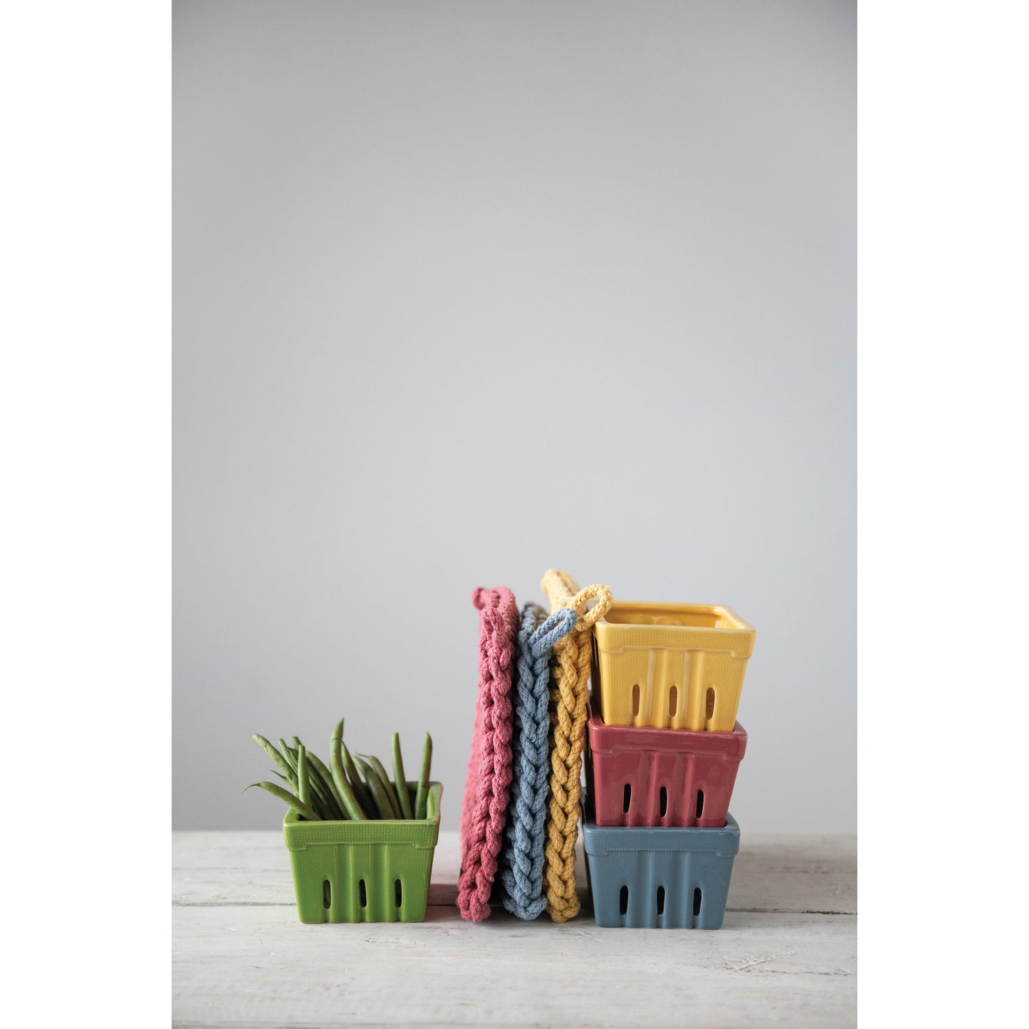 Cotton Crocheted Pot Holder