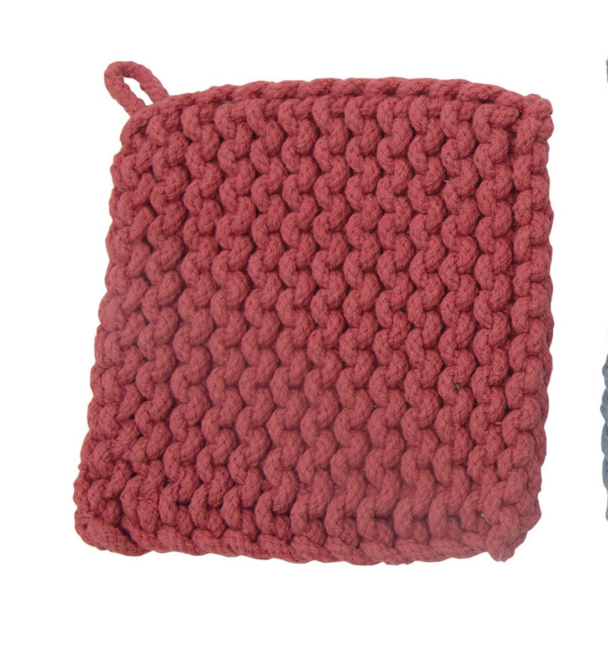 Cotton Crocheted Pot Holder
